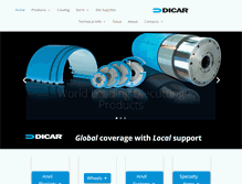 Tablet Screenshot of dicar.com